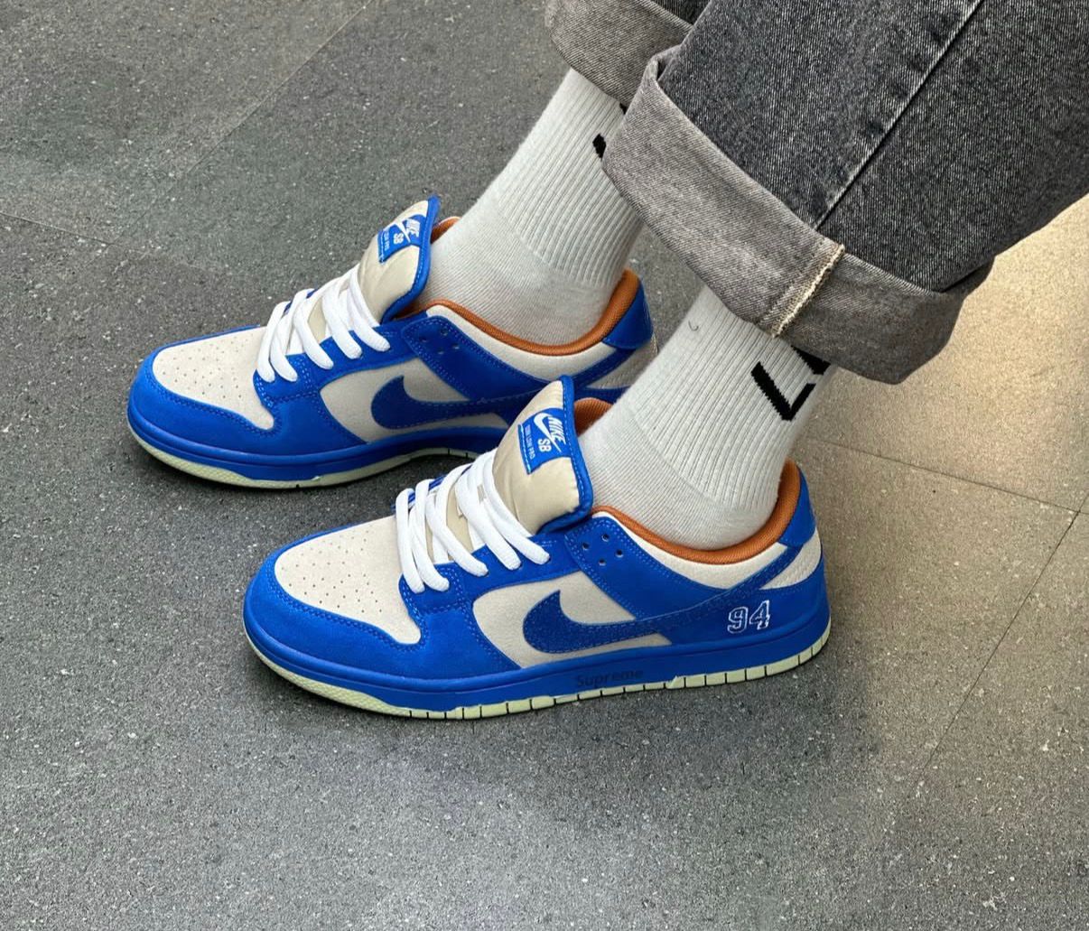 NIKE SB DUNK SUPREME 94 BLUE BEIGE